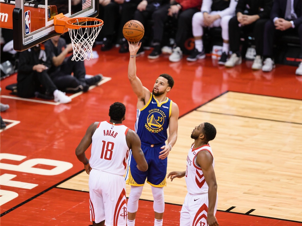 三分成胜负关键!勇士抢七三分制霸,火箭失准崩盘 篮球比赛中,三分球的意义绝不仅是得分的加